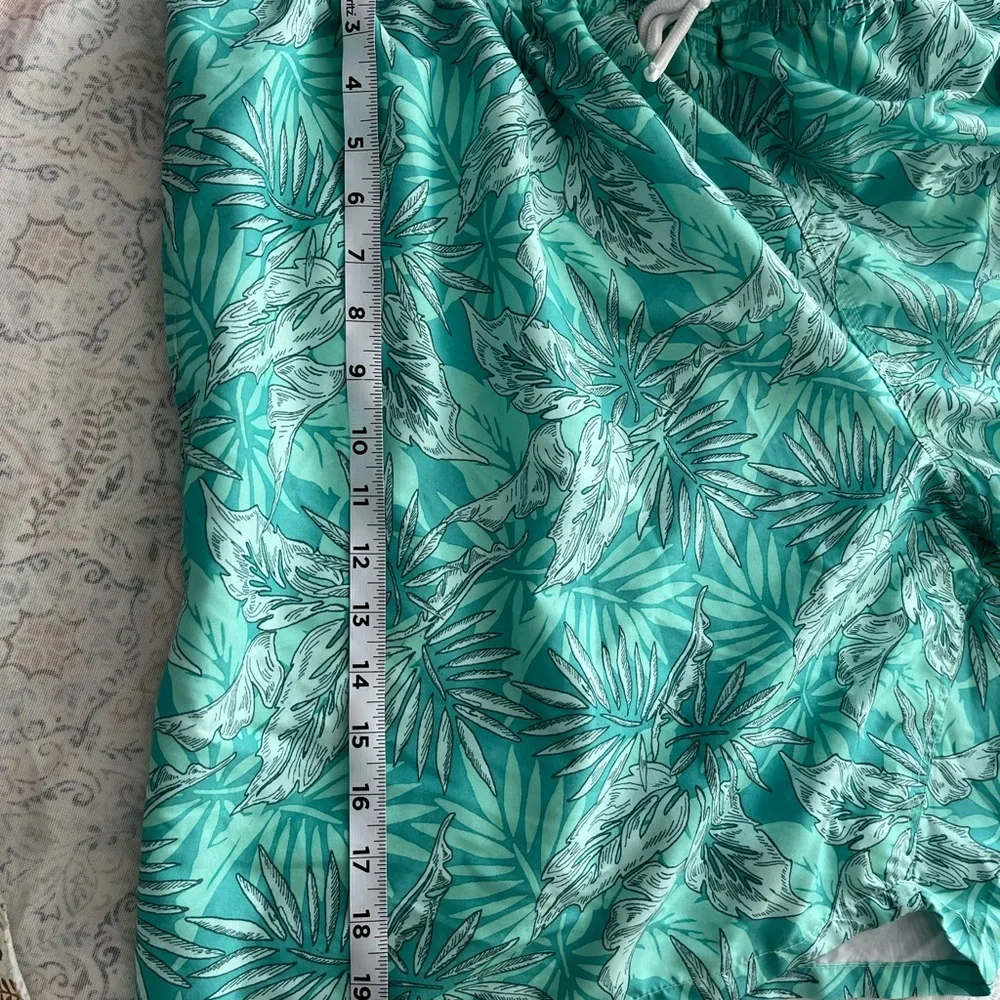 Saddlebred Green Swim Trunks Quick-Drying‎ Elastic Waist